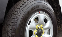 Second Rim and Tyre